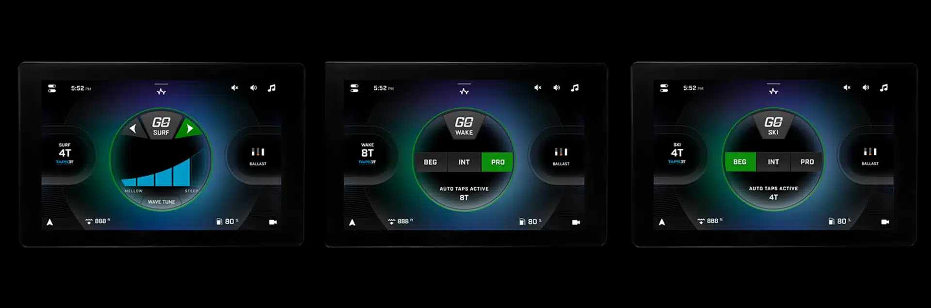 horizon go screens for go page